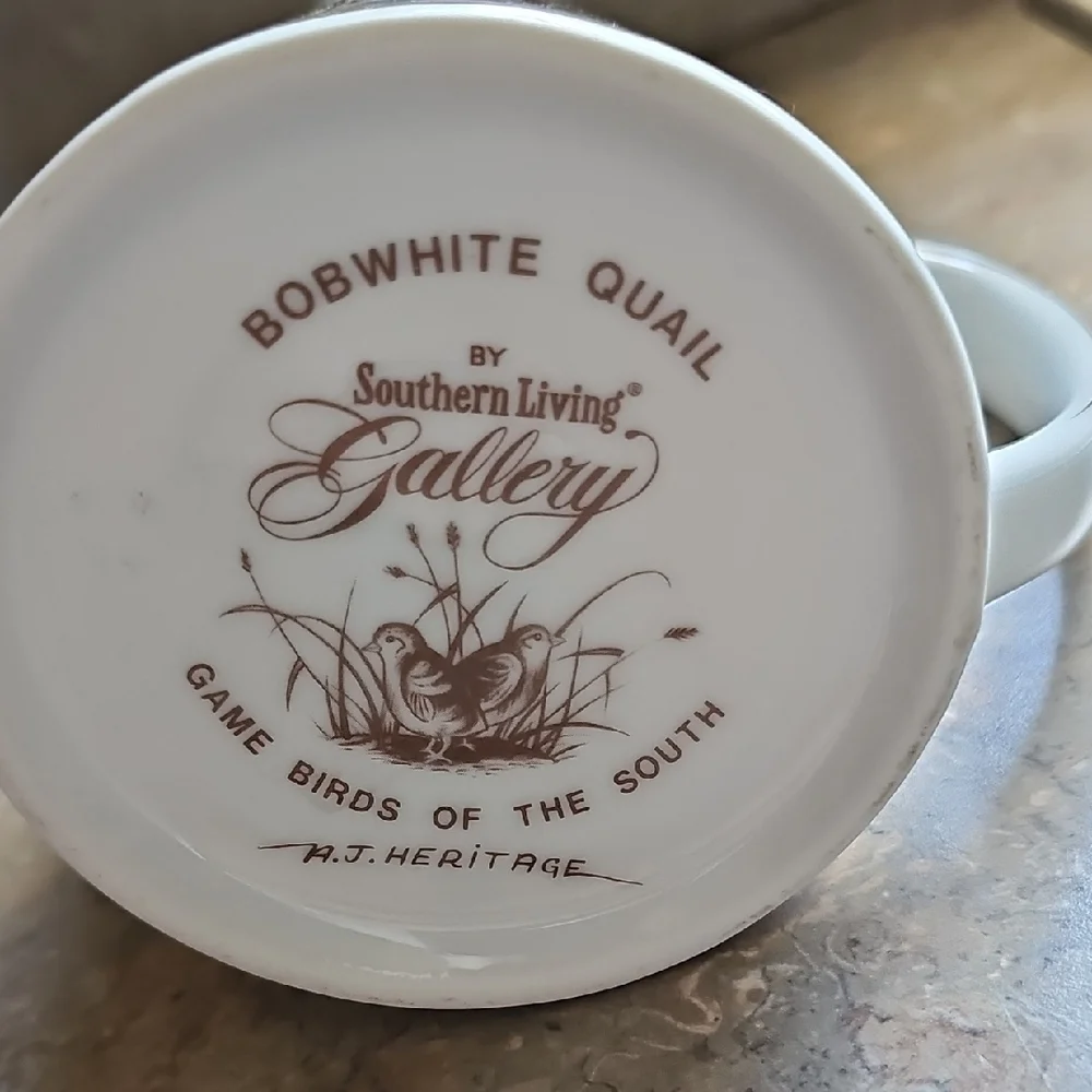 Southern Living White Ceramic Mug - Picture 7 of 11